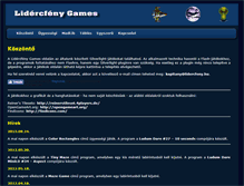 Tablet Screenshot of games.lidercfeny.hu
